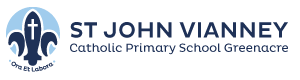St John Vianney Greenacre logo